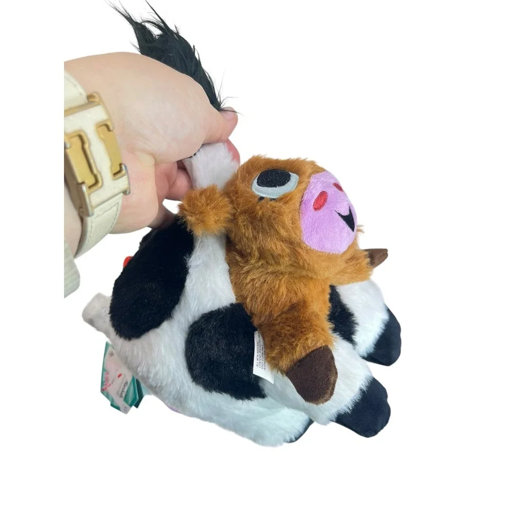 Bark Box Bertha the Cow Dog Toy Cow Giving Birth to Calf Extra Large NEW w/tags